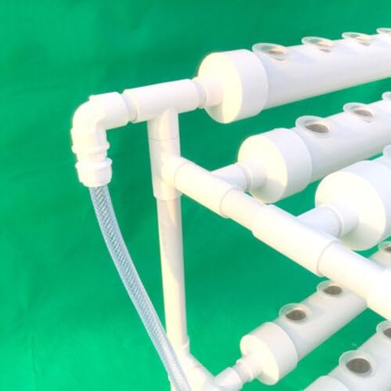 Pflanzenpflanze Hydroponic System Grow Kit 90Plant Sites Drei Layer Satz GemüSe Tool Garten Systeme Plant Vegetable Hydrokultur Hydroponische Garden Hydroponik Anbausystem PflanzpläTzen 3Schicht