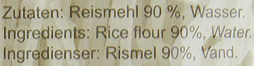 Ricefield Reisnudeln, Fadennudeln, 2 mm, Bun Gao (1 x 400 g)
