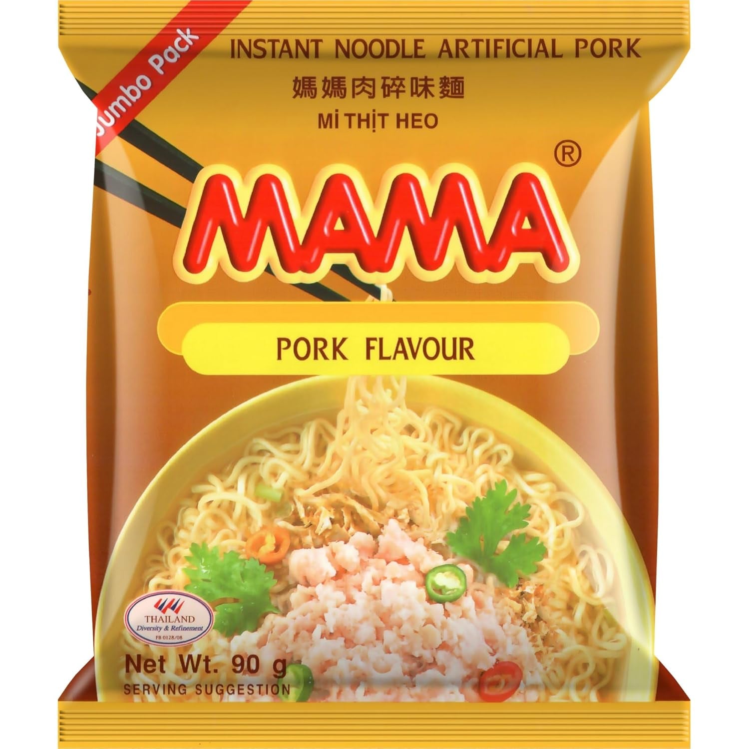 MAMA – Instant-Nudeln mit Huhn – Mehrfachpackung (30 x 55 g)