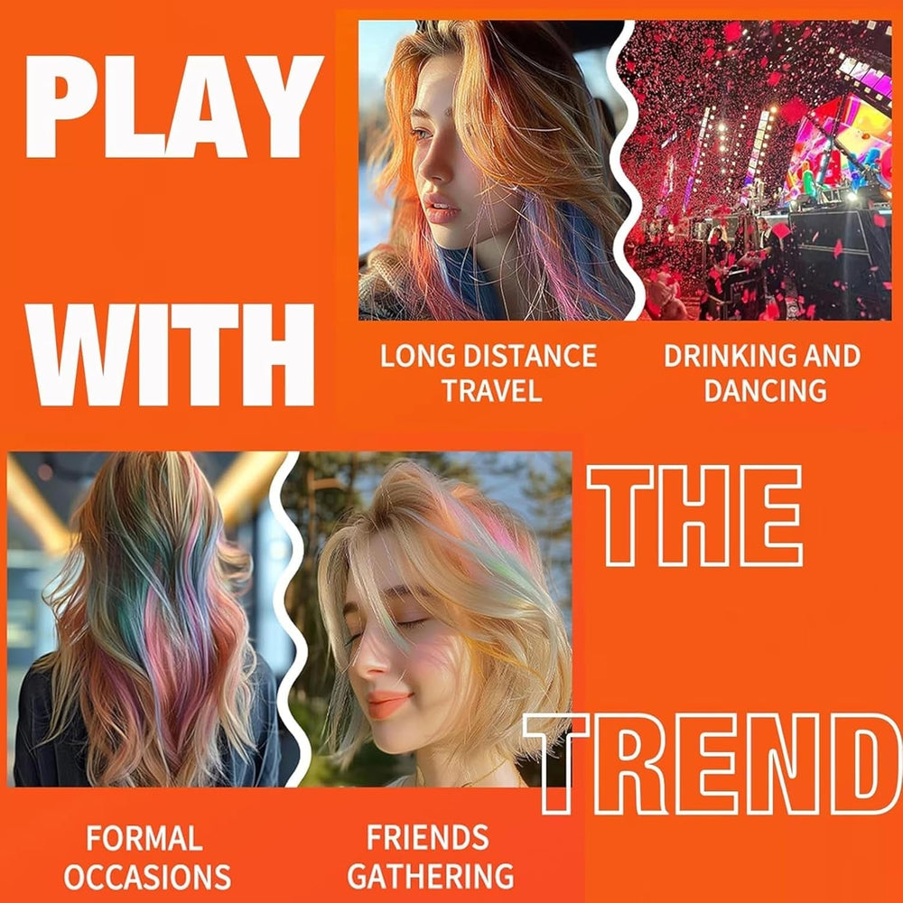 Vopsea de păr temporară verde - 14ml Vopsea de păr Cretă de păr, Vopsea de păr verde lavabilă Stick, Culoare instantanee cretă de păr, Vopsea de păr cretă Carnaval pentru Crăciun Halloween, Carnaval, Cosplay Vopsea pentru par Naty Shop