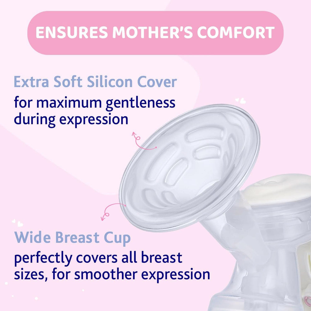 Handpumpe Chicco Natural Feeling, Milchpumpe mit geneigtem Sauger und hermetischem Verschluss, verwandelt sich in eine Babyflasche – 150 ml Lebensmittel- und Stillzubehör Bebe Naty Shop