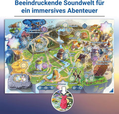 Ravensburger 24582 Ventopia - Insula Zburătoare, joc de societate cu electronice pentru copii cu vârsta de 7 ani și peste, pentru 1 până la 4 jucători