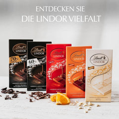 Lindt LINDOR Milchschokolade, 100 Gramm Naty Shop Pralinen