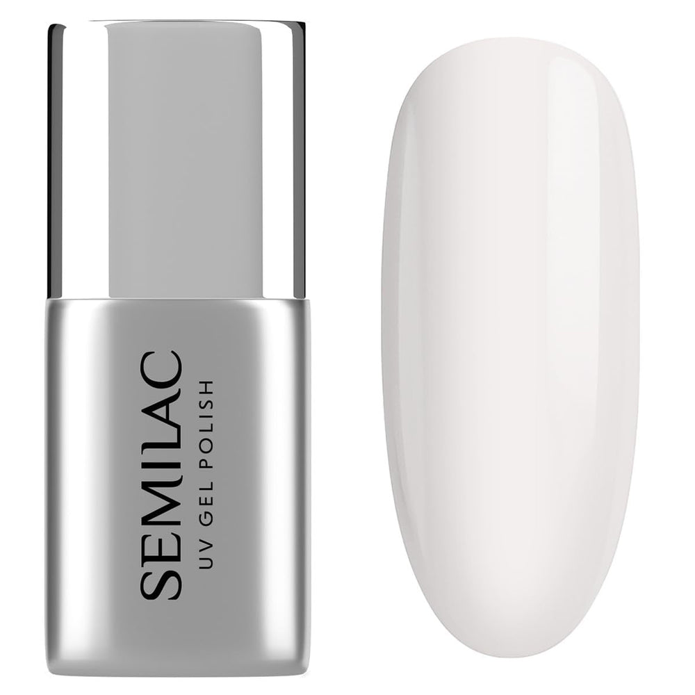 Lac de unghii Semilac Top Coat 7 ml, inovator, UV/LED, pentru ojă hibridă, finisaj lucios, protejează, transparent