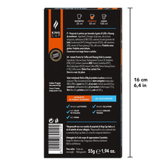 - 5 Packungen mit 10 Zuckerfreier Ginseng Kapseln, 50 Kapseln 100% Kompatibel mit dem Nespresso-System von Ginseng Getränk, Glutenfrei und Laktosefrei