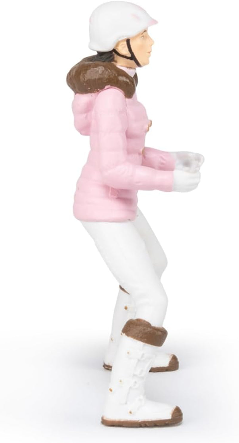 PAPO - Pferdefigur - Rider Fashion Winter, Leidenschaft fürs Reiten, Spielzeug für Kinder ab 3 Jahren. Naty Shop Actionfiguren