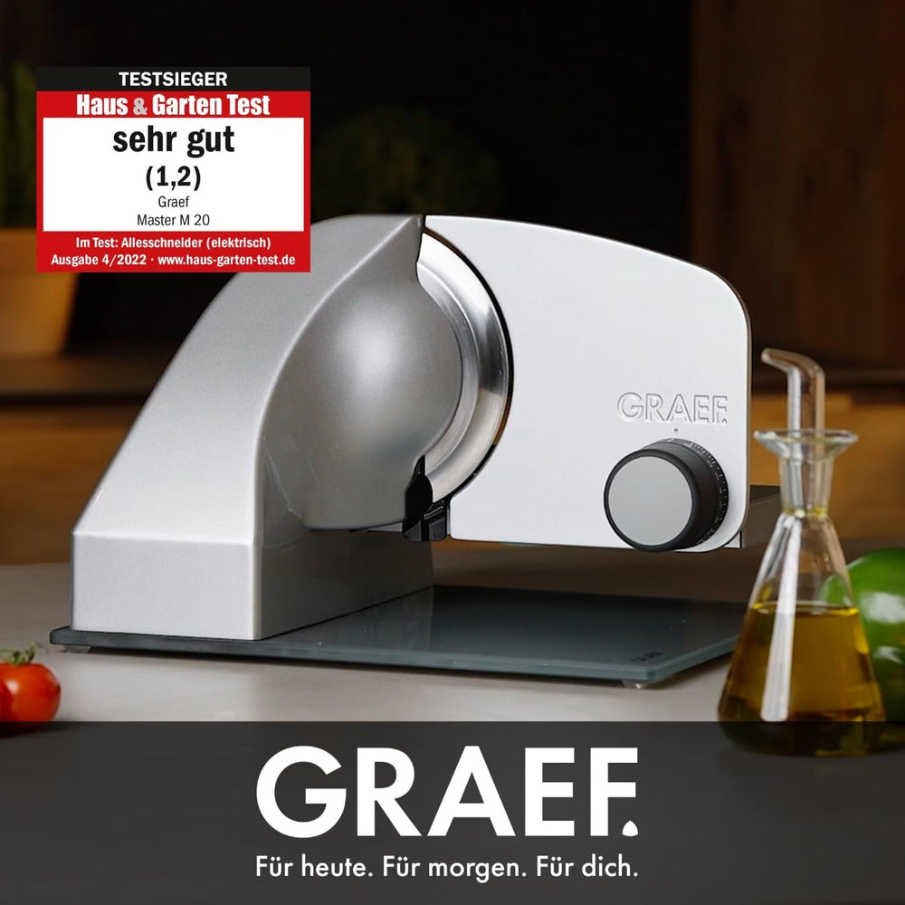 GRAEF Master M20EU Multischneider in Edelstahl, Silber Aktenvernichter und Schneidemaschinen Naty Shop