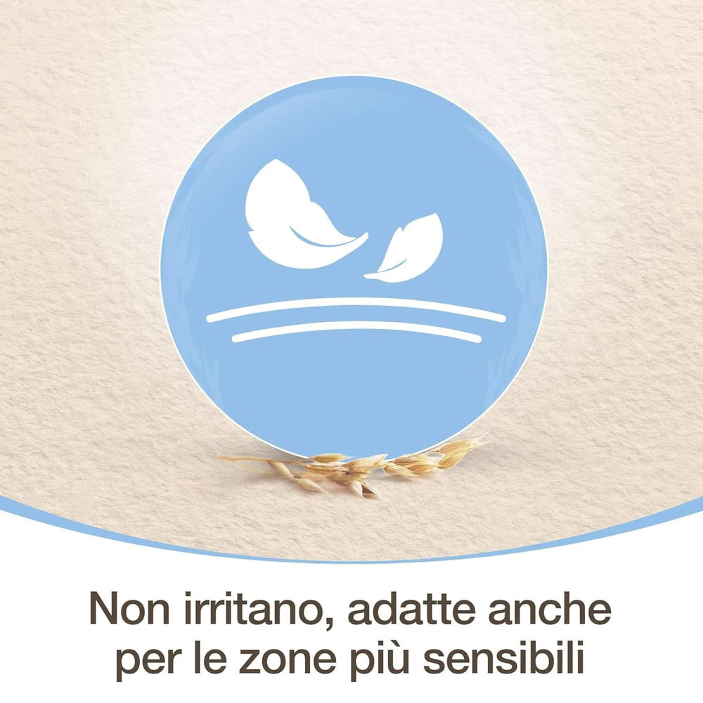 Tägliche Pflegetücher mit Haferextrakt und Aloe, 72 Stück Baby-Feuchttücher Naty Shop