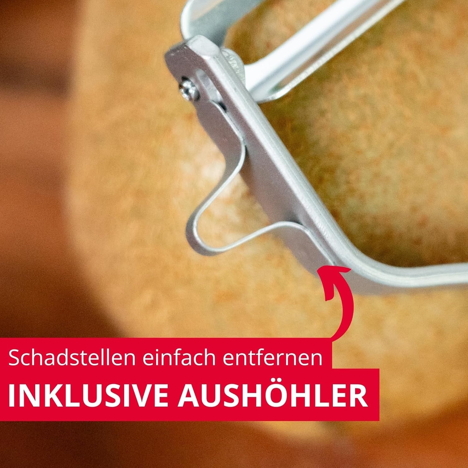 Westmark Julienneschäler, Edelstahlschäler Naty Shop