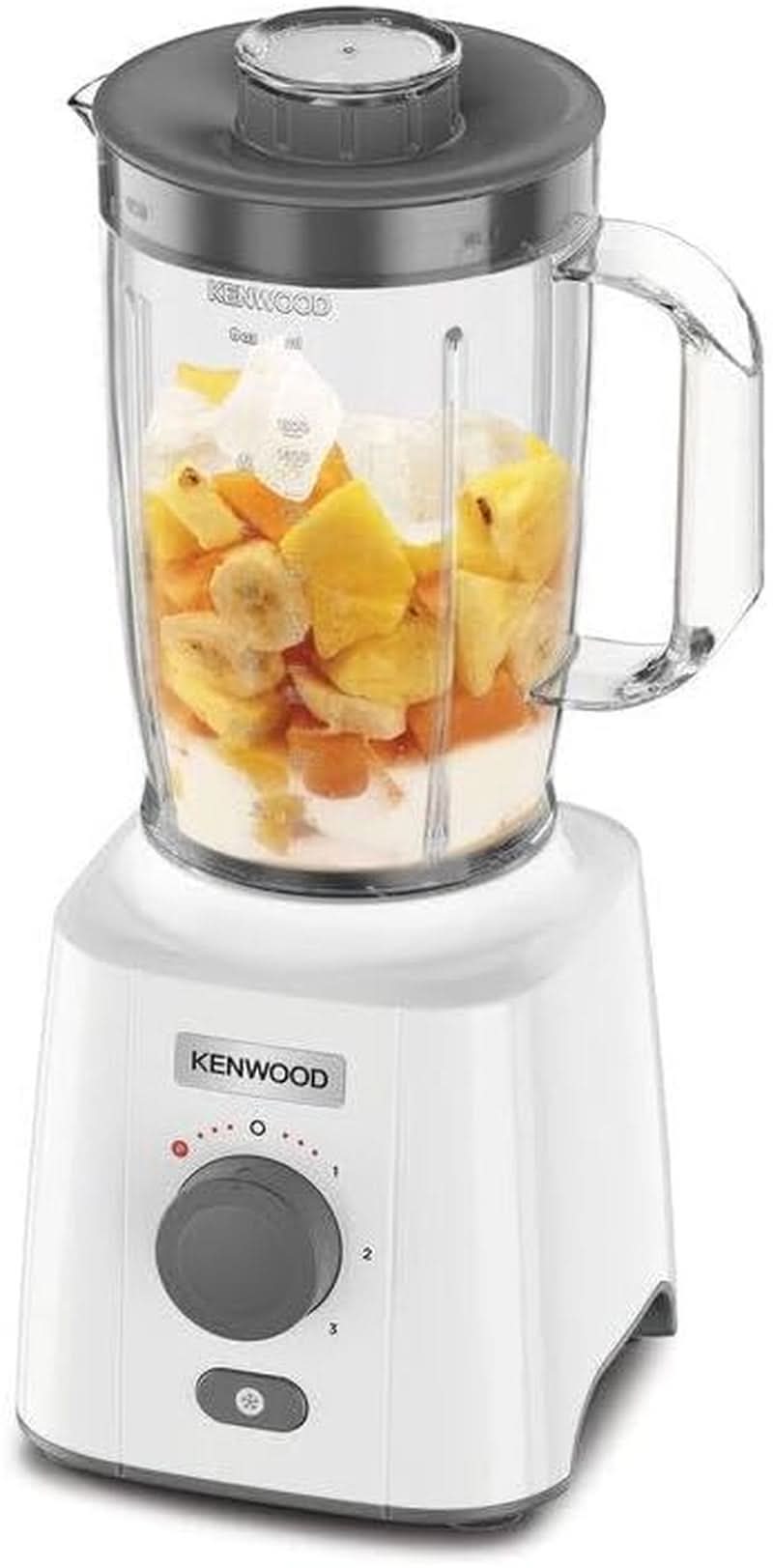 Kenwood BLP41.A0WH Tischmixer, 2 L, 650 W, Weiß Mutter und Kind Naty Shop