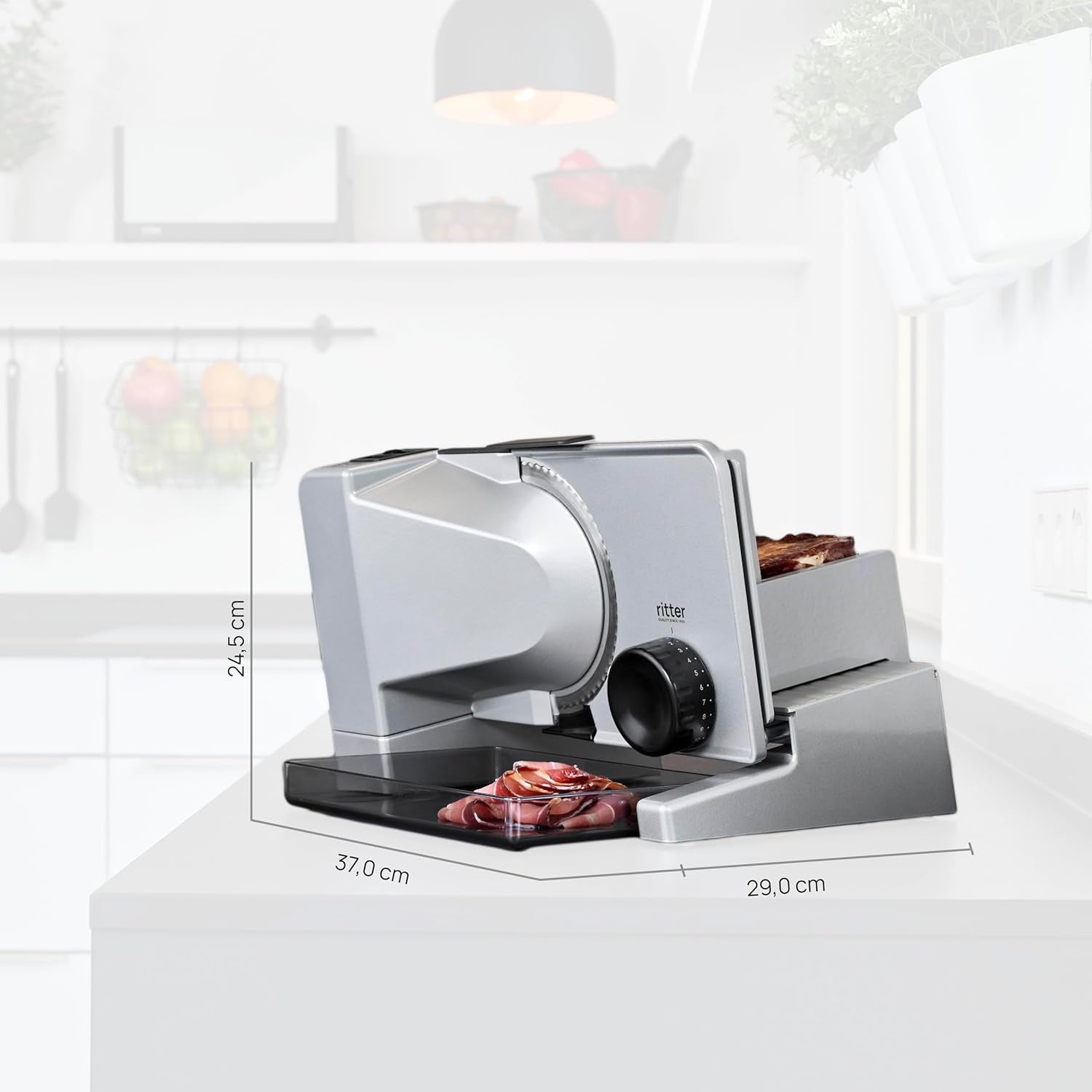 Ritter Serano 7 Duo plus Mașină electrică multifuncțională de feliat Rasnite si Feliatoare Naty Shop