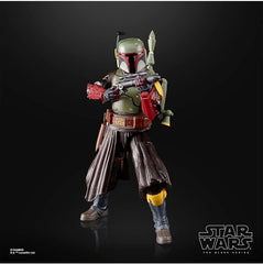 Star Wars Hasbro Black Series Boba Fett (Throne Room): The Book of Boba Fett Sammelfigur, für Kinder ab 4 Jahren, mehrfarbig, 15 cm Höhe, Actionfiguren Naty Shop