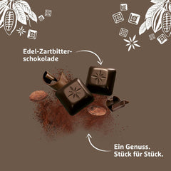 Ciocolată neagră Schogetten (50% cacao), 100 g