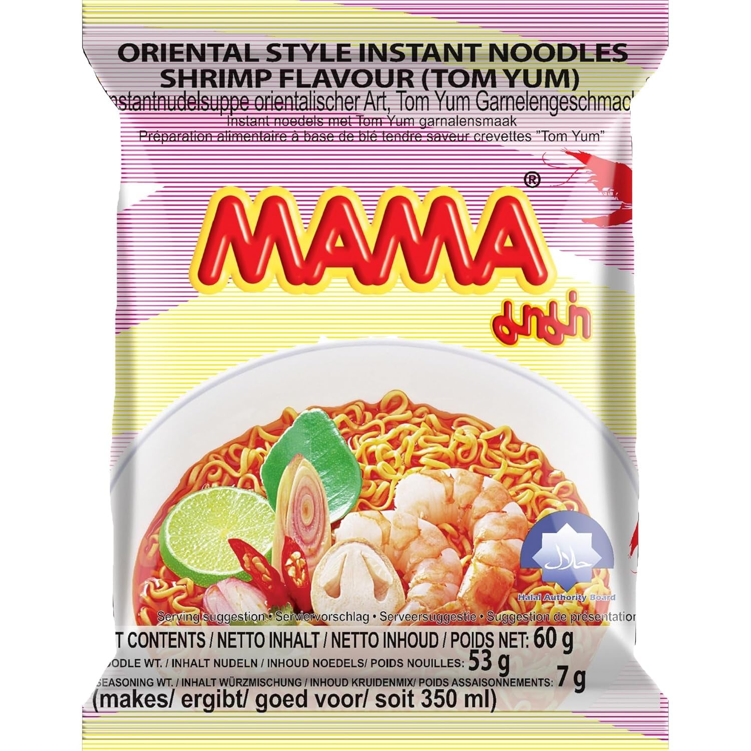 MAMA – Instant-Nudeln mit Huhn – Mehrfachpackung (30 x 55 g)