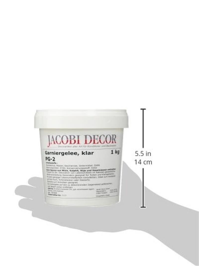 Kalte Spiegelglasur, transparent, 1 kg Naty Shop Glasuren und Dekor