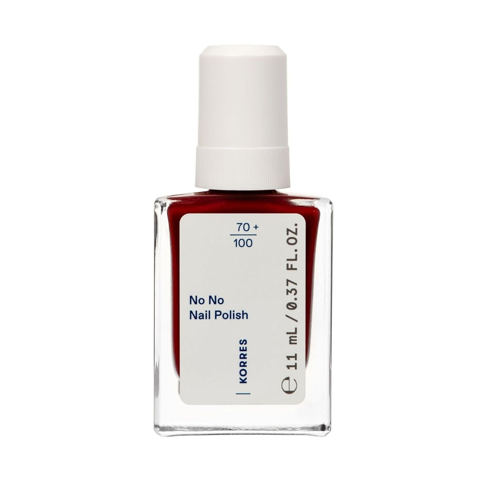 Bază de ojă KORRES No No - bază vegană 10% fără eliberare, pentru o culoare de lungă durată, rezistentă la ciobire, 11 ml - unghii îngrijite natural, fără substanțe nocive