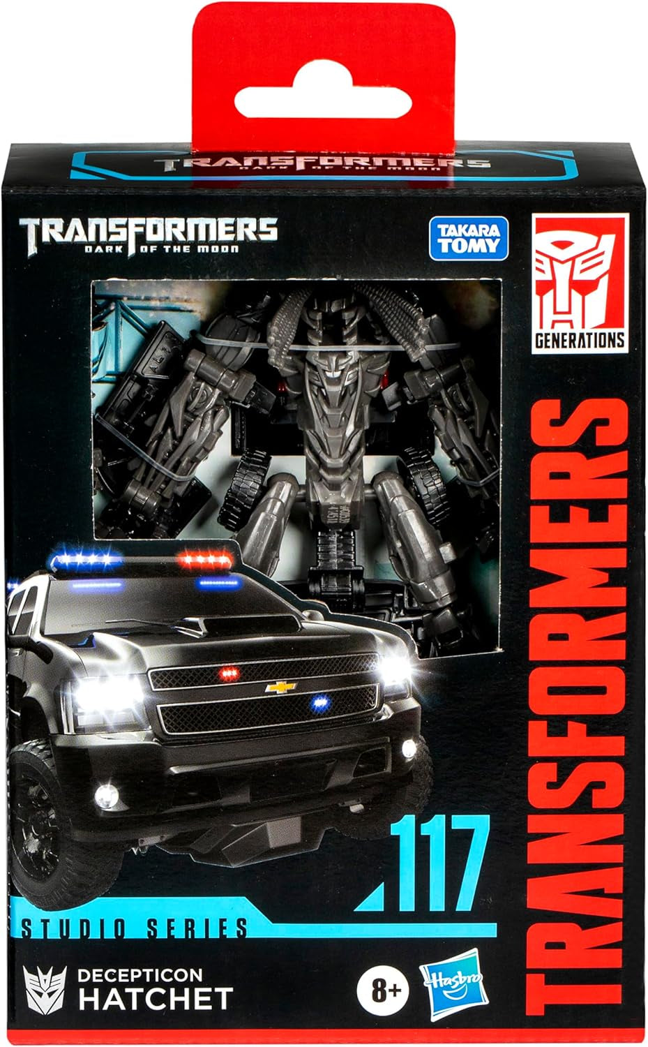 Transformers Studio Series Deluxe-Klasse Transformers: The Dark Side of the Moon 94 Decepticon Hatchet Actionfigur Actionfiguren Naty Shop