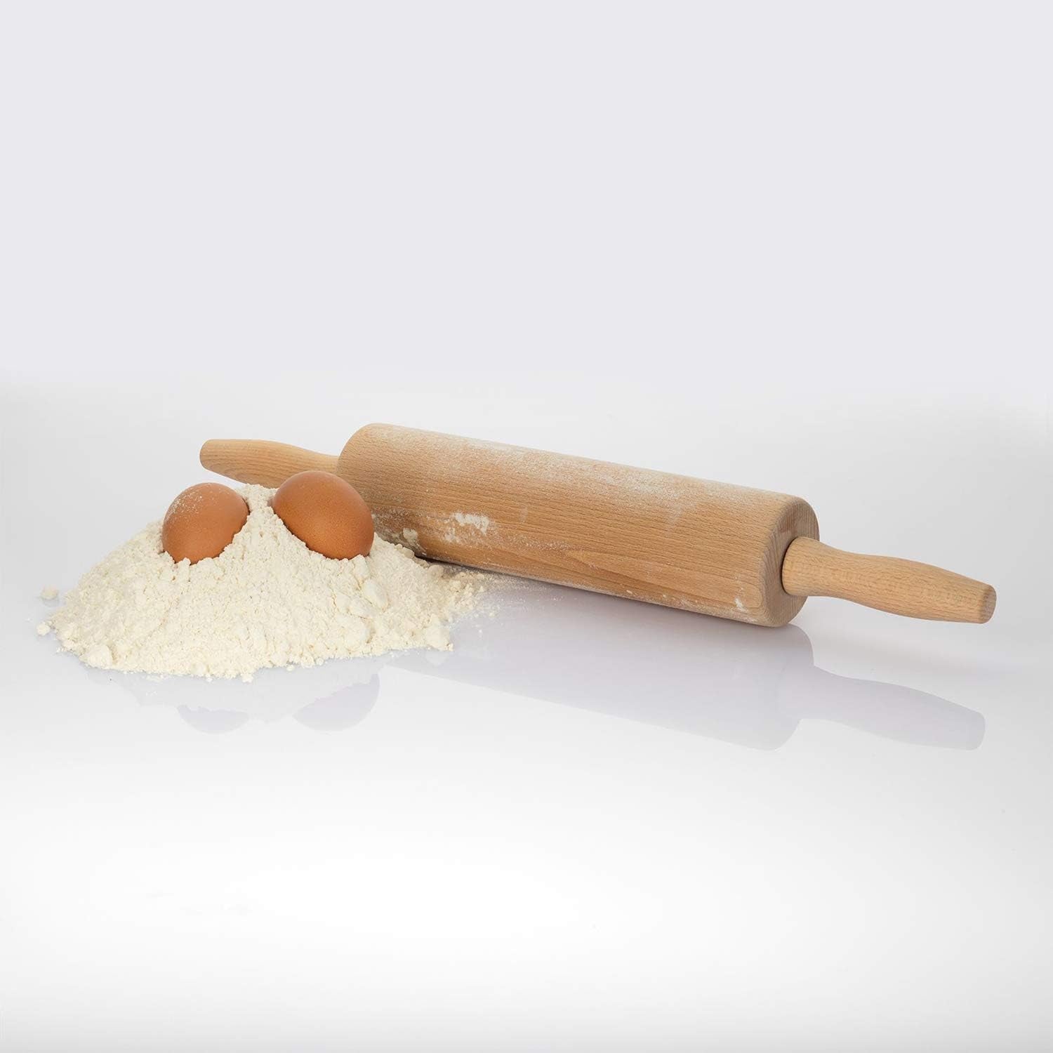 Sucitor/rolă de patiserie Westmark, din lemn de fag, lungime: 46 cm, lemn, Woody, maro deschis, 30012270