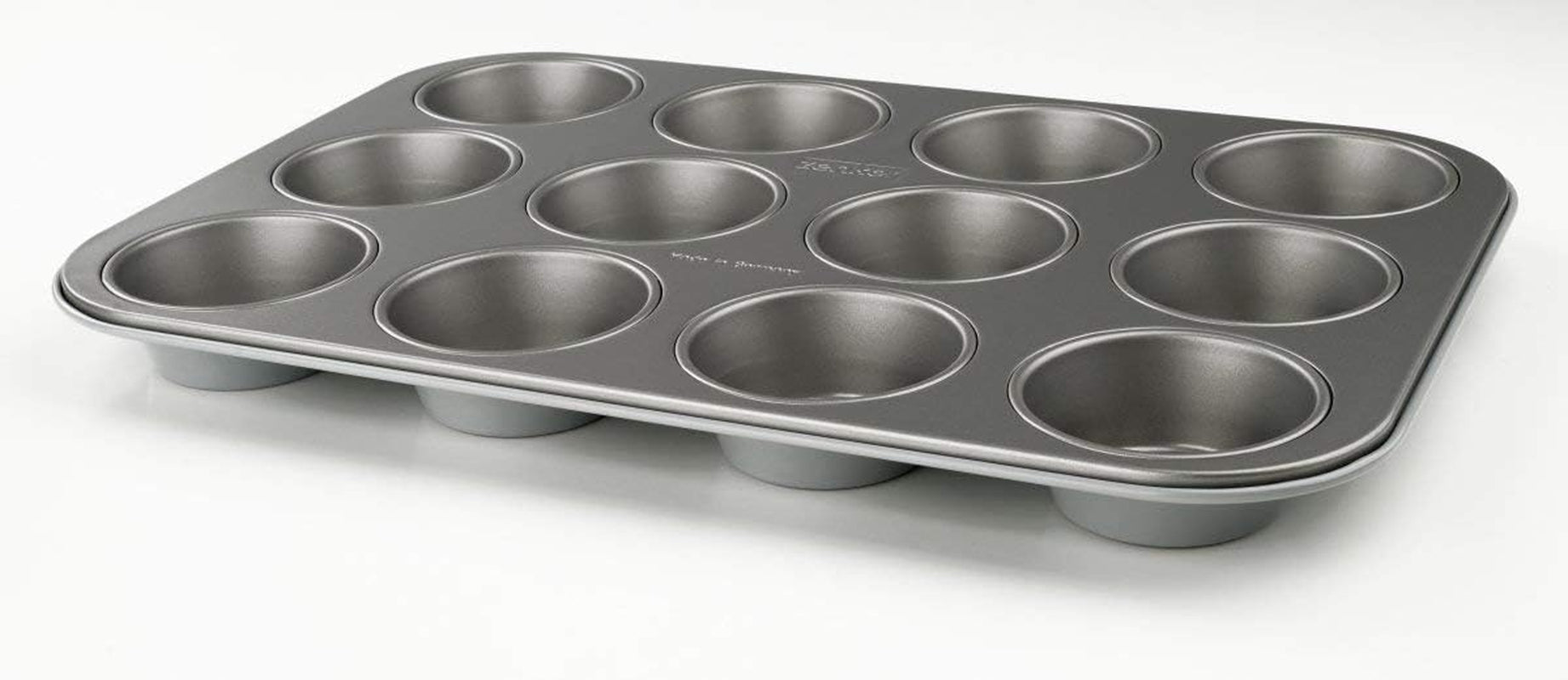 Forma pentru brioșe Zenker cu 12 forme de copt (Ø 7 cm), pentru brioșe și cupcakes, dimensiuni: 38,5 x 26,5 x 3 cm Matrite si tavi pentru copt Naty Shop