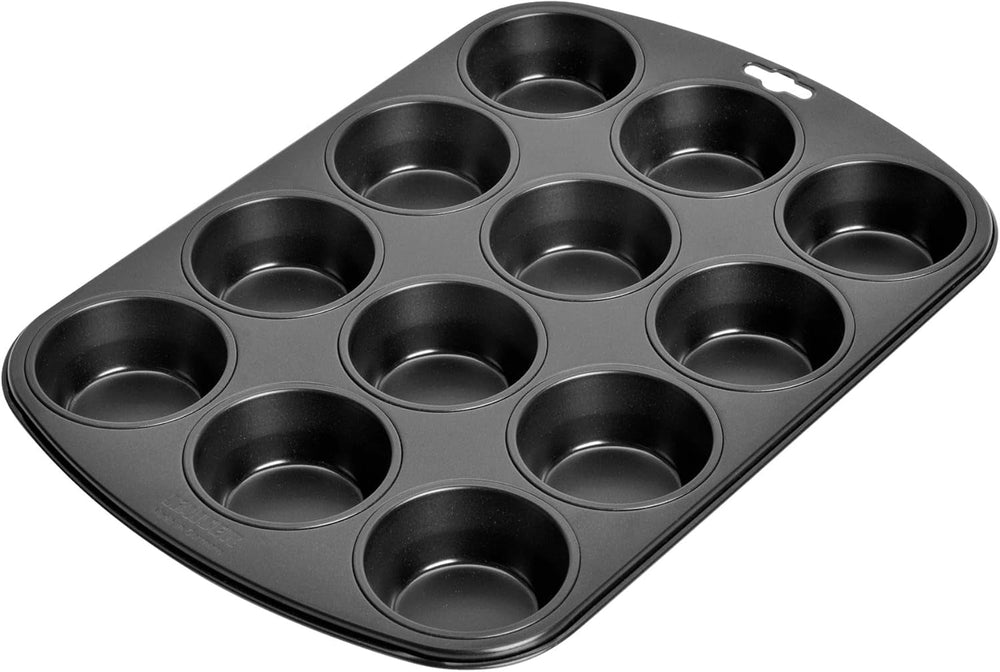 Kaiser Classic Tarteform Mit Hebeboden 28 Cm, Quicheform Antihaftbeschichte & Inspiration Muffinform Blech Für 12 Muffins, Muffin Backblech 38 X 27 Cm, Beschichtet, Standardgröße Formen und Backbleche Naty Shop