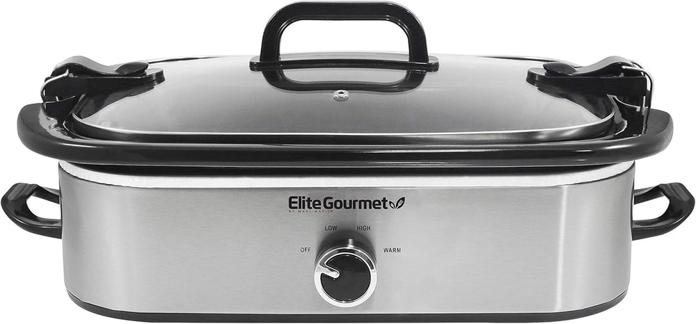 MST-5240SS Slow cooker, 3,3 litri, Oțel inoxidabil Slow Cooker Naty Shop