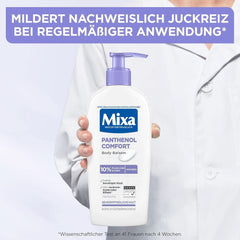 Mixa Panthenol-Körperlotion, Balsam zur Linderung von Juckreiz und beruhigend, 250 ml Kosmetik und Schönheit Naty Shop