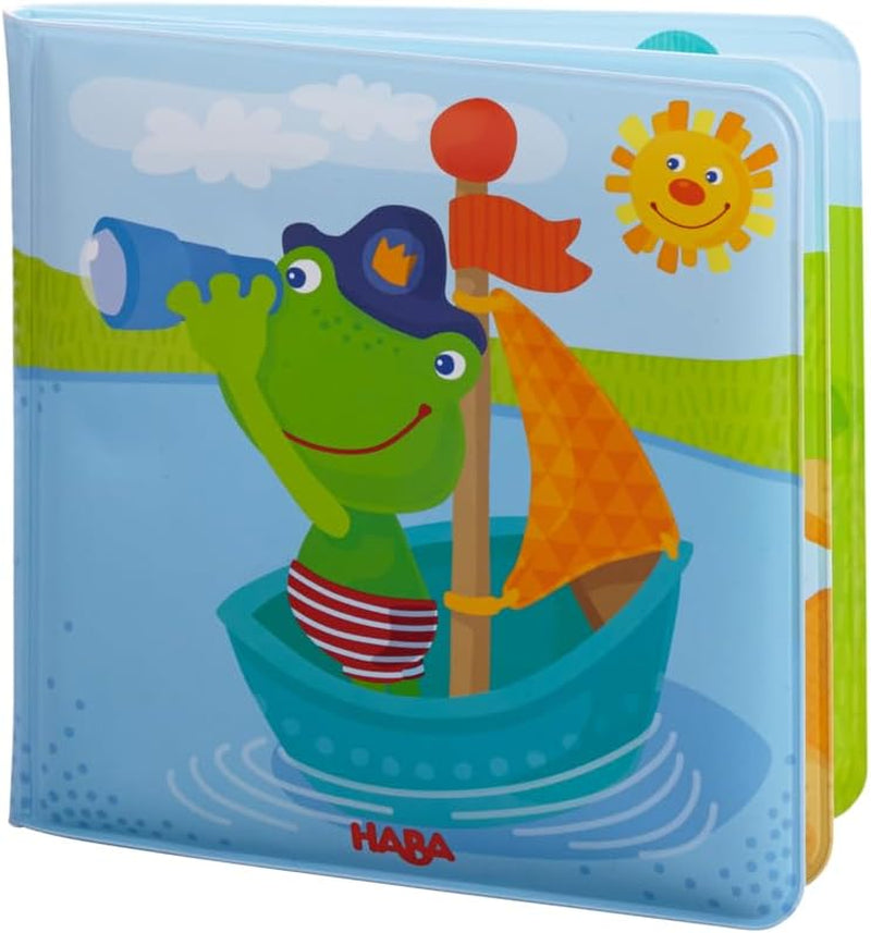 HABA 302634 Captain Frog 2 carte de baie, jucărie pentru copii mici Jucarii Bebe Naty Shop Titlu implicit