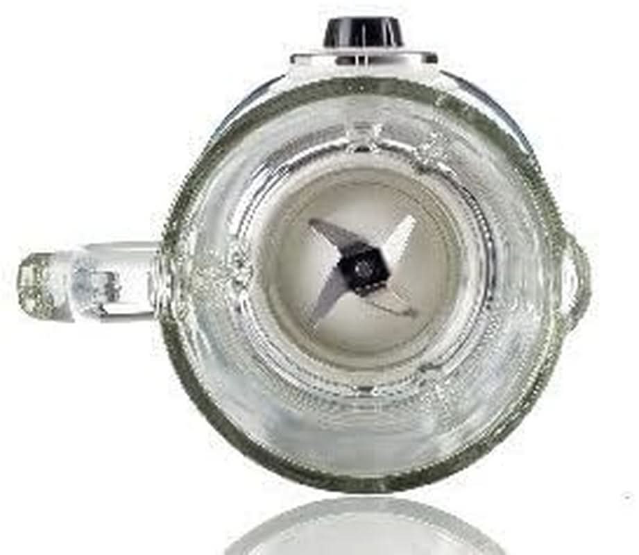 Ariete Vintage 583 Mixer Aus Glas, Retro Multifunktionsmixer Mit 4 Klingen, 4 Geschwindigkeiten + Pulse-Funktion, Ice-Crusher Funktion, 1,5 Liter Fassungsvermögen, 1000W, Green Kitchen Naty Shop