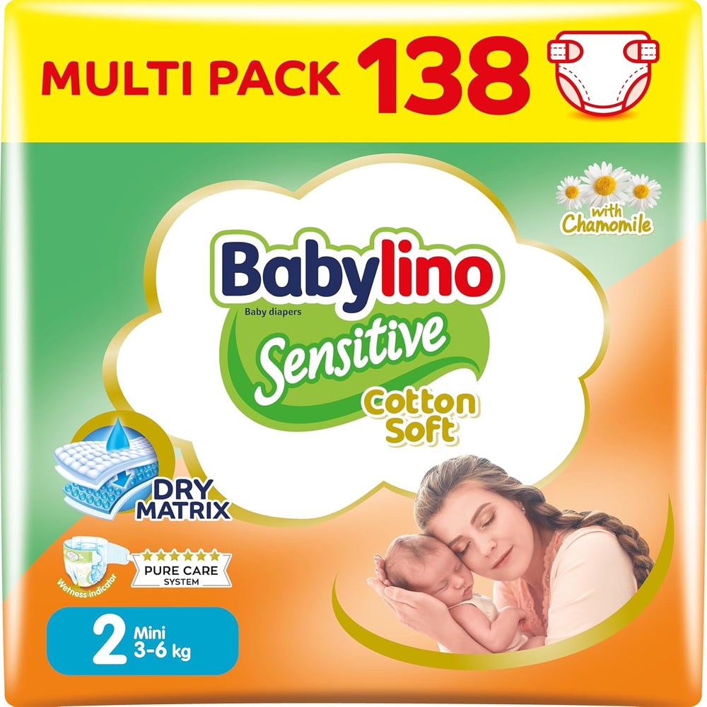 Scutece pentru bebeluși sensibili, mărimea 7, extra large plus (+15 kg), 14 bucăți