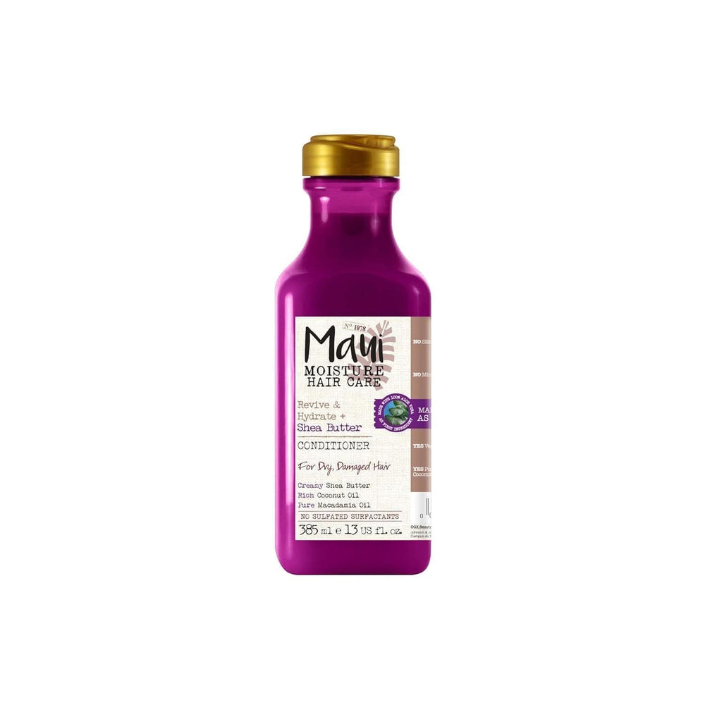 Maui Moisture Revive & Hydrate + Sheabutter, Shampoo oder Spülung, 385 ml Dusch- und Badespülung von Naty Shop