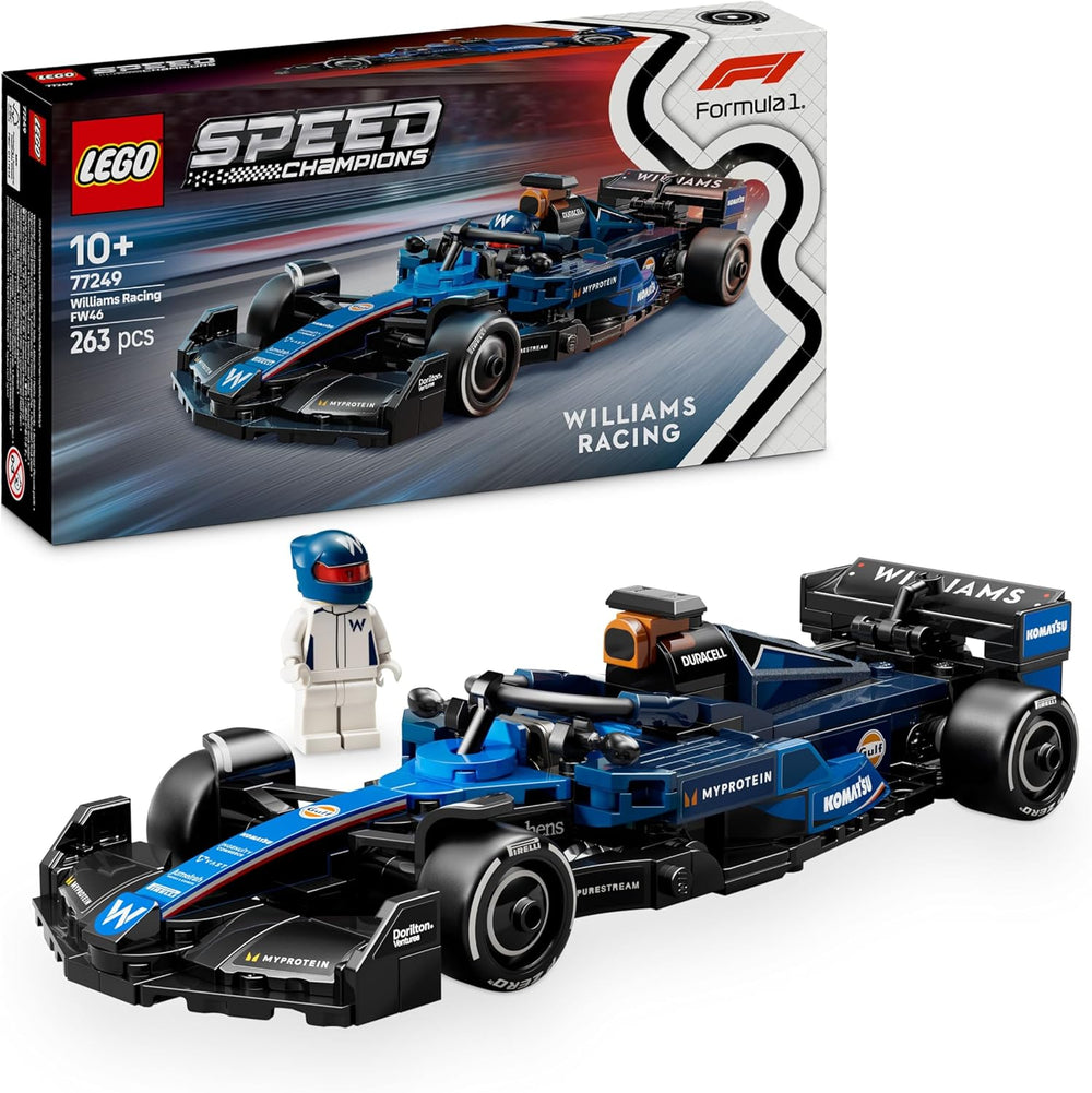 LEGO Speed Champions Mercedes-AMG F1 W15 Rennauto - Spielzeug mit Formel 1 Minifigur - Modell Auto zum Sammeln und Bauen - Geschenk für Jungen & Mädchen ab 10 Jahren oder Erwachsene Fans 77244
