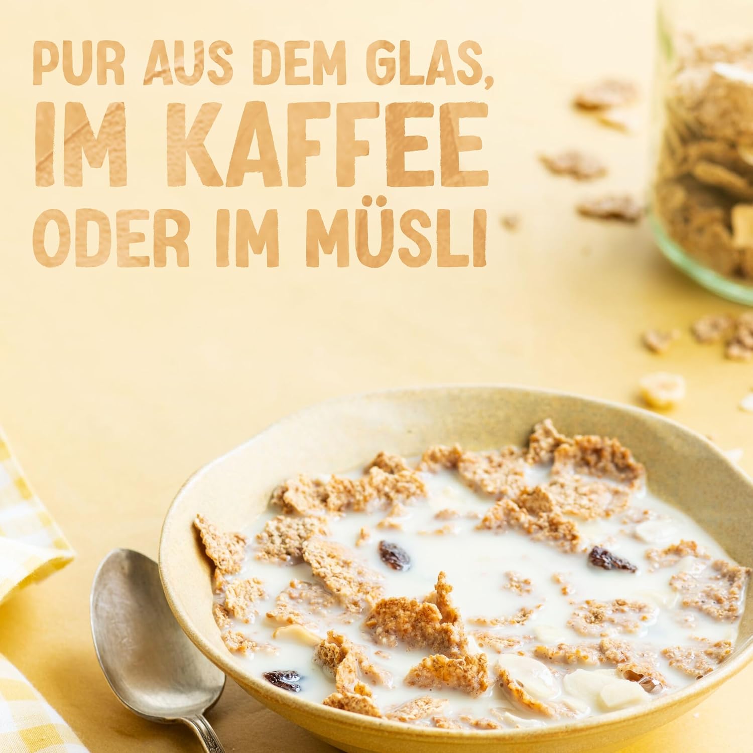 Alpro Vanille-Sojamilch 8x1L – Vegan und reich an Kalzium