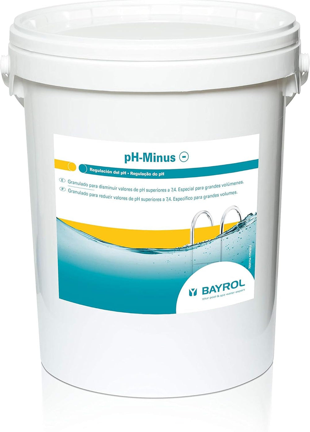 Granule BAYROL e-pH-Minus 6 kg - reduce rapid și eficient nivelurile excesiv de ridicate ale pH-ului din piscine - dozare ușoară direct în apă - include cană dozatoare - reductor de pH - reglarea pH-ului pentru piscine
