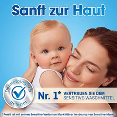 Persil Ultra Concentrate Sensitive Gel (130 Waschgänge), Flüssigwaschmittel für Allergien und Babys in einer kleineren Flasche für weniger Plastik, Entfernt hartnäckige Flecken, Dermatologisch getestete Waschmittel von Naty Shop