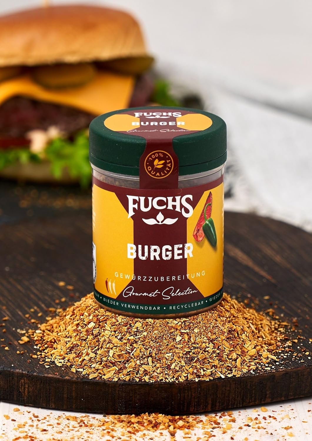Fuchs Burger-Gewürzmischung – Intensiver Geschmack für Burger