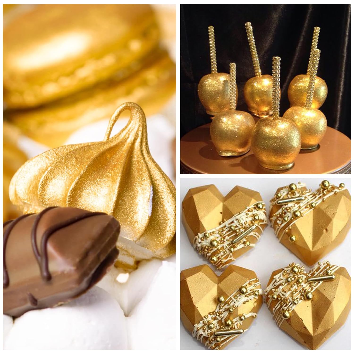 Schimmernder Glitzerstaub, essbarer Glitzer, 30 Gramm Naty Shop