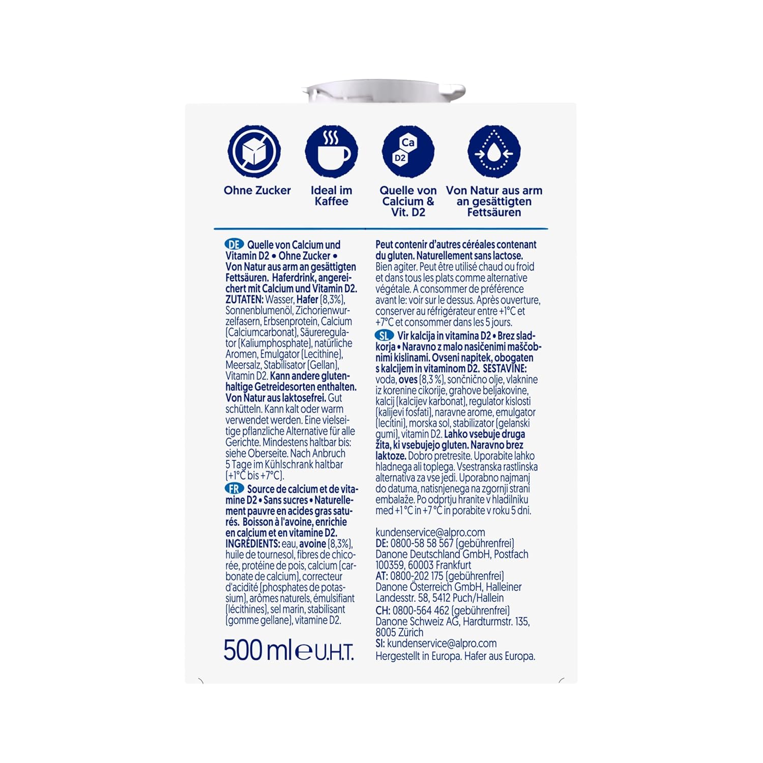 Alpro This Is Not Milk 3,5 % – Vegan, ohne Milch – reich an Kalzium