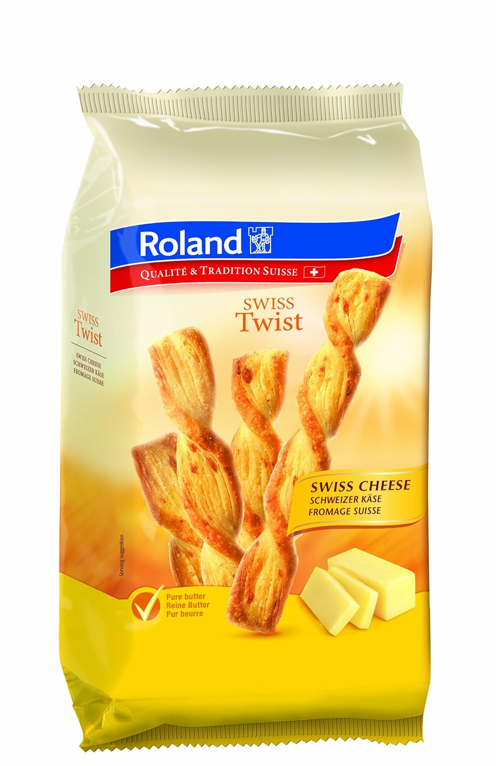 Roland Swiss Twist Schweizer Käse – mit echter Butter