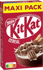 Nestlé KITKAT Cereals, knuspriges Frühstückscerealien mit Kitkat-Waffeln, Packung 8 x 550 Gramm Cereals Naty Shop