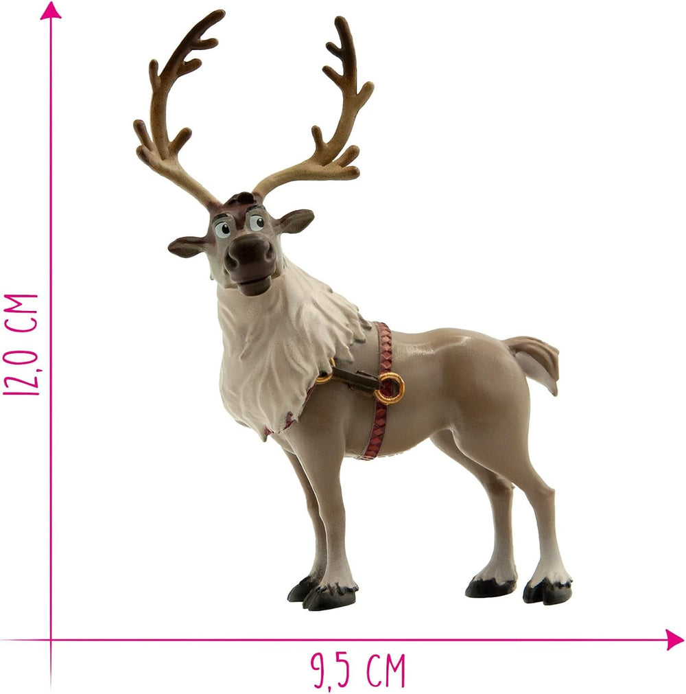 Bullyland 13514 - Sven das Rentier aus Walt Disney Die Eiskönigin, ca. 12 cm, detailgetreu, ideal als kleines Geschenk für Kinder ab 3 Jahren Actionfiguren Naty Shop