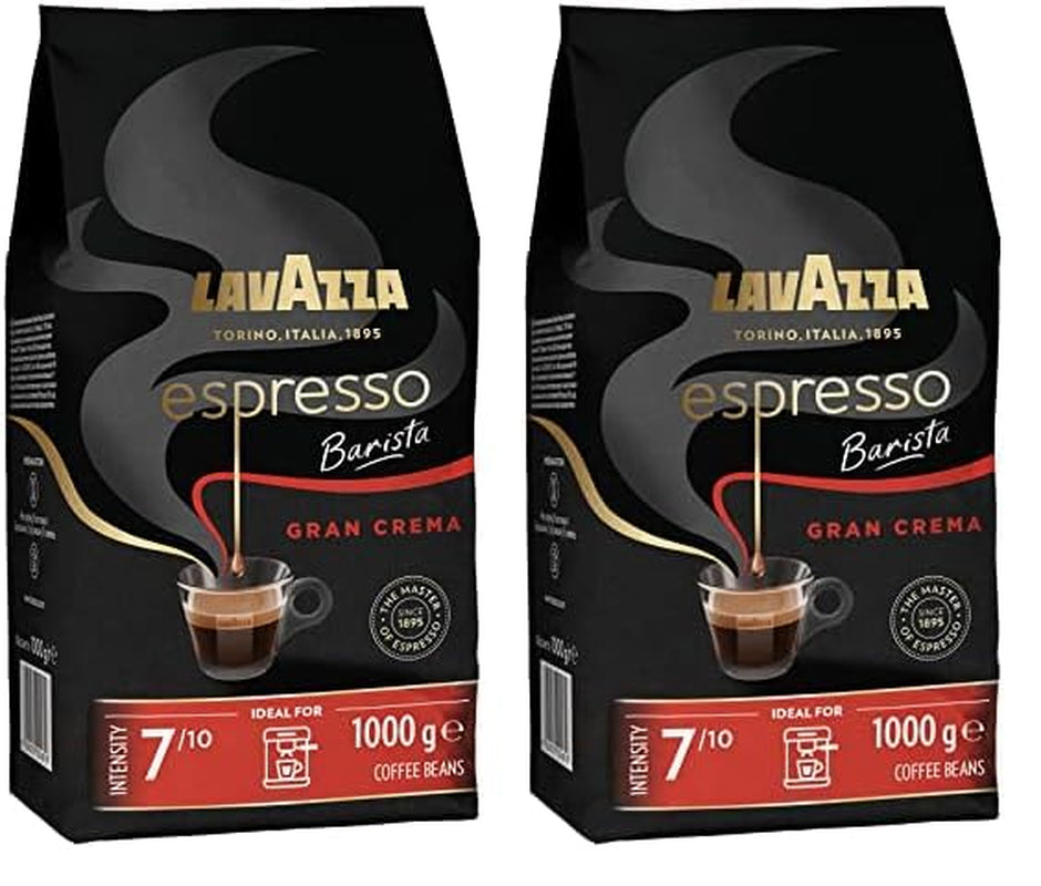 Lavazza Espresso Gran Crema Kaffeebohnen 1 kg Kaffee Naty Shop 2 x 1 kg