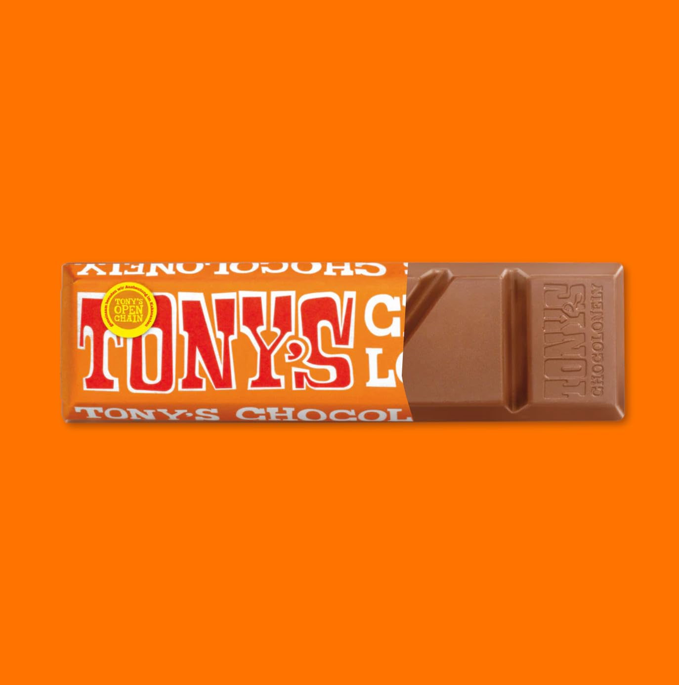 Tony's Chocolonely, ciocolată cu lapte cu caramel și sare de mare 47g