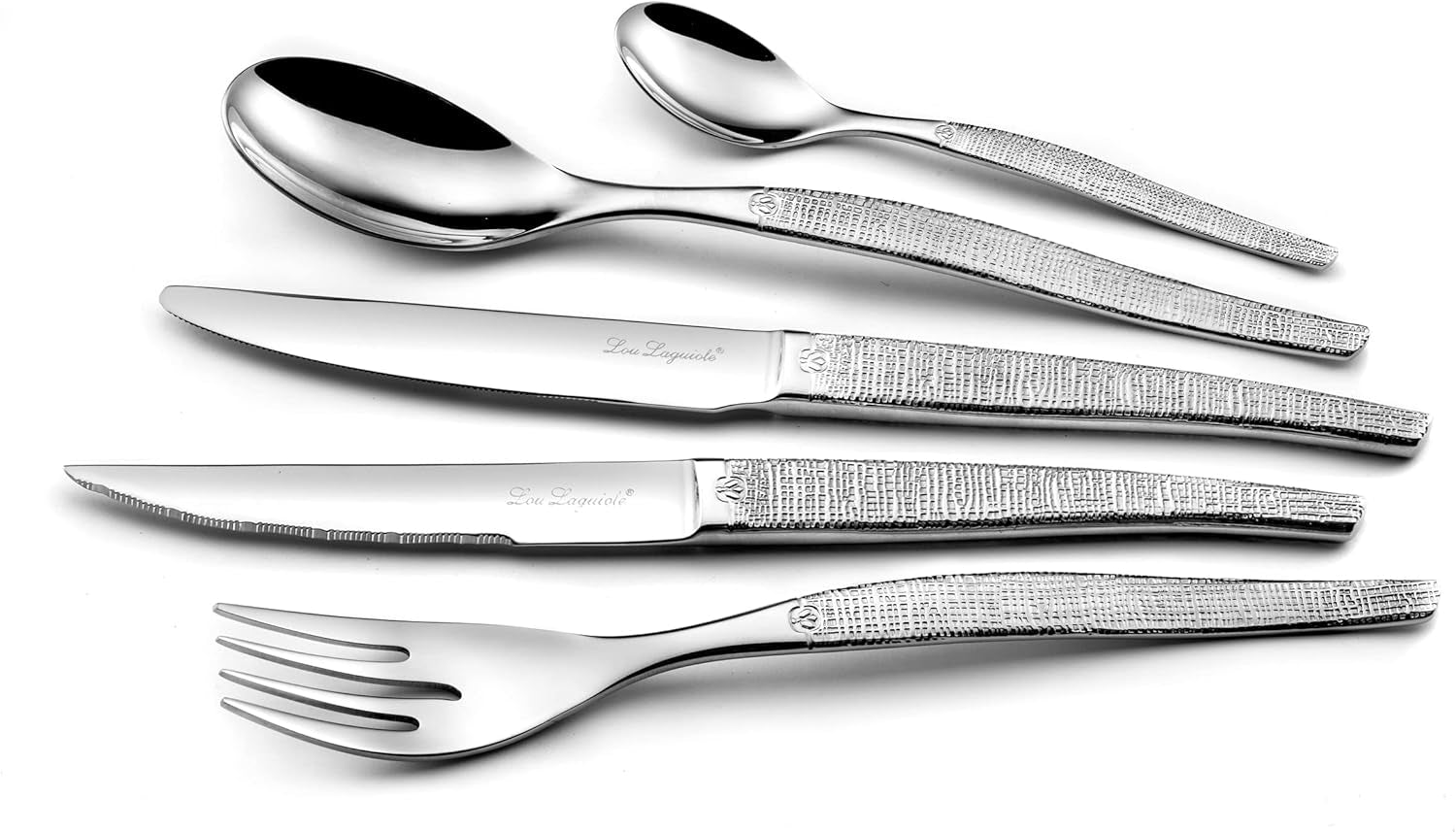 JET Cutlery Fine Shiny Design Außergewöhnliches Besteckset 30-teilig Kitchen Naty Shop