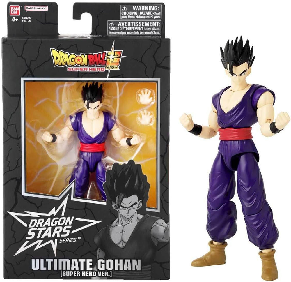 BANDAI – Dragon Ball Super – Dragon Stars Figur 17 cm – Goku Ultra Instinct – Offizielle Dragon Ball-Lizenz – Goku bewegliche Figur – Spielzeug für Kinder ab 4 Jahren – 35994J Actionfiguren Naty Shop Last Gohan