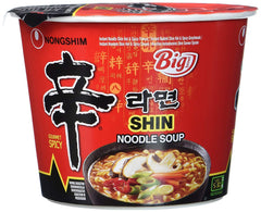NONGSHIM – Soon Veggie Ramyun Instantnudeln – 6 x 112 g – Multipack