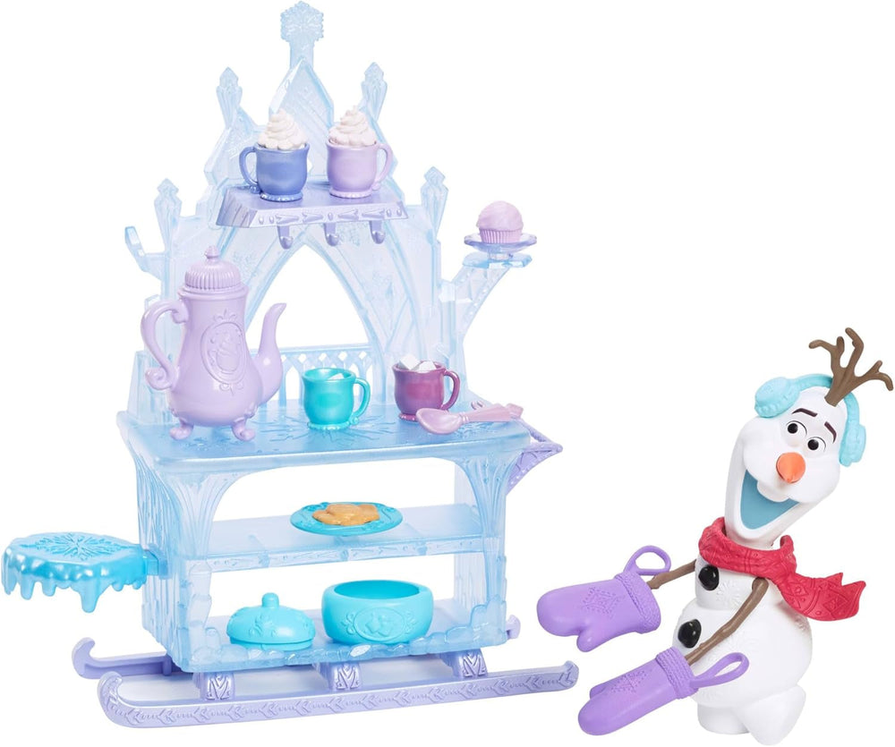 Mattel Disney Die Eiskönigin Elsa Puppe, Die Eiskönigin Puppe, kämmbare blonde Haare, beweglich, ausziehbare Schuhe, Disney Geschenke, Spielzeug ab 3 Jahre, HLW47