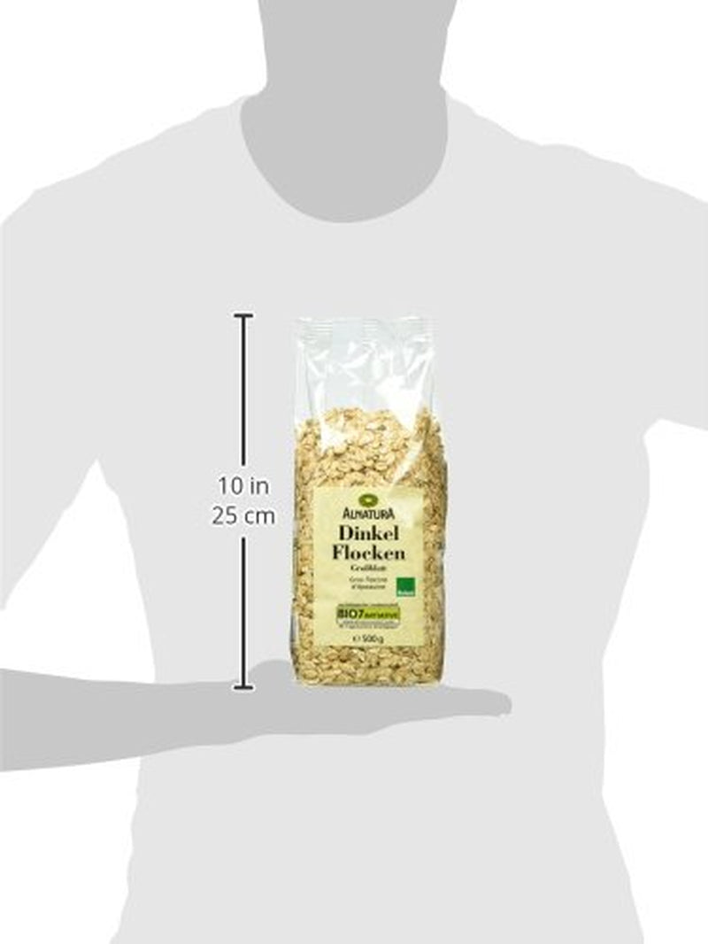 Fulgi de speltă organici cu fulgi mari, 500g