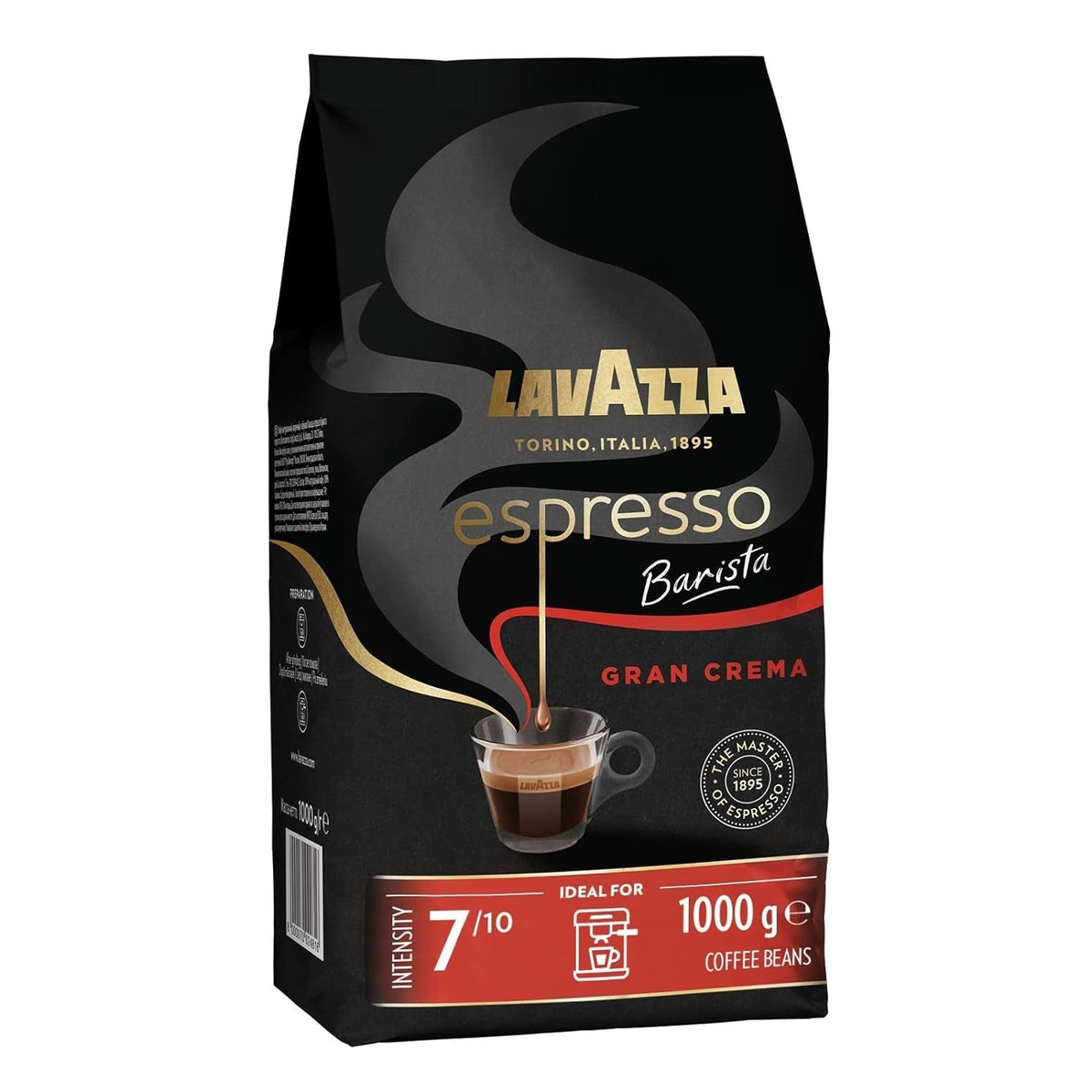 Lavazza Espresso Gran Crema Kaffeebohnen 1 kg Kaffee Naty Shop 1 kg