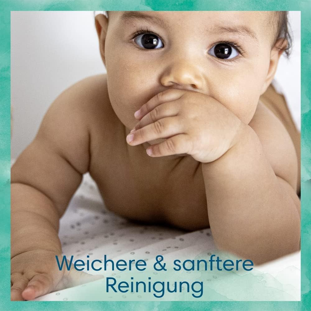 Set Harmonie Baby cu scutece mărimea 2 (4-8 kg, 240 bucăți) CUTIE LUNARĂ și cutie șervețele umede Harmonie Aqua Baby 720 șervețele (15 x 48), articole esențiale pentru bebeluși