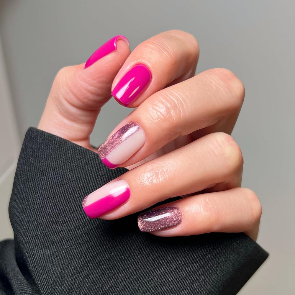 Oja UV Semilac Hybrid 436 Powerful Burgundy 7ml Colecția Even Better Together
